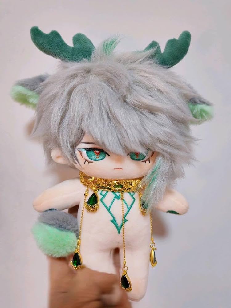 20cm ぬいぐるみ　原神アルハイゼン　本体+耳+尾+角 スケルトン入り Amazon.co.jp: 20cm ぬいぐるみ アルハイゼン 本体+耳+尾+角