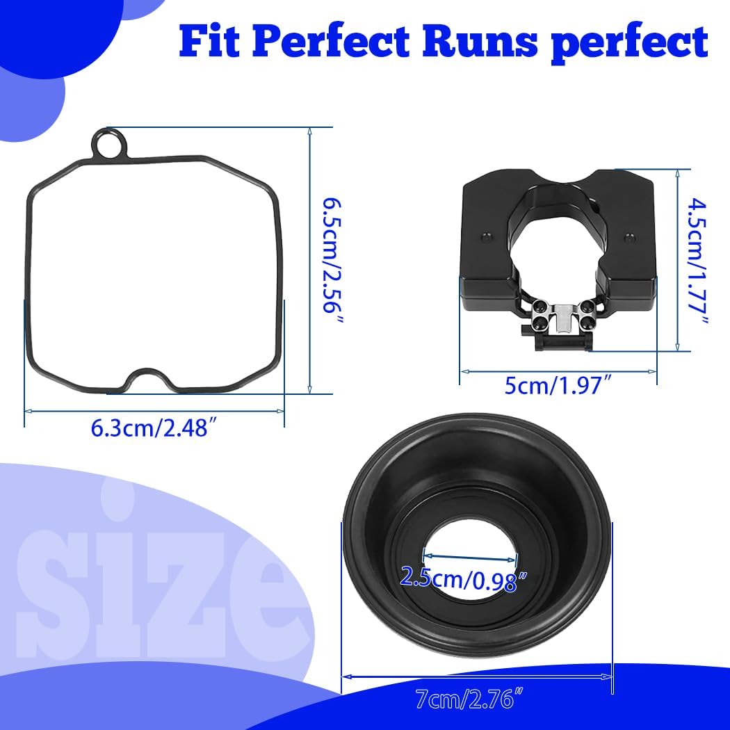 27421-99C Carburetor Rebuild Kit for Harley Davidson CV40 Sportster 883 1200 XL883 XLH1200 Dyna Glide Softail Night Train Low Rider Road Glide CV Carb rebuild Repair Jet kit 40mm 27421-99A 27490-04