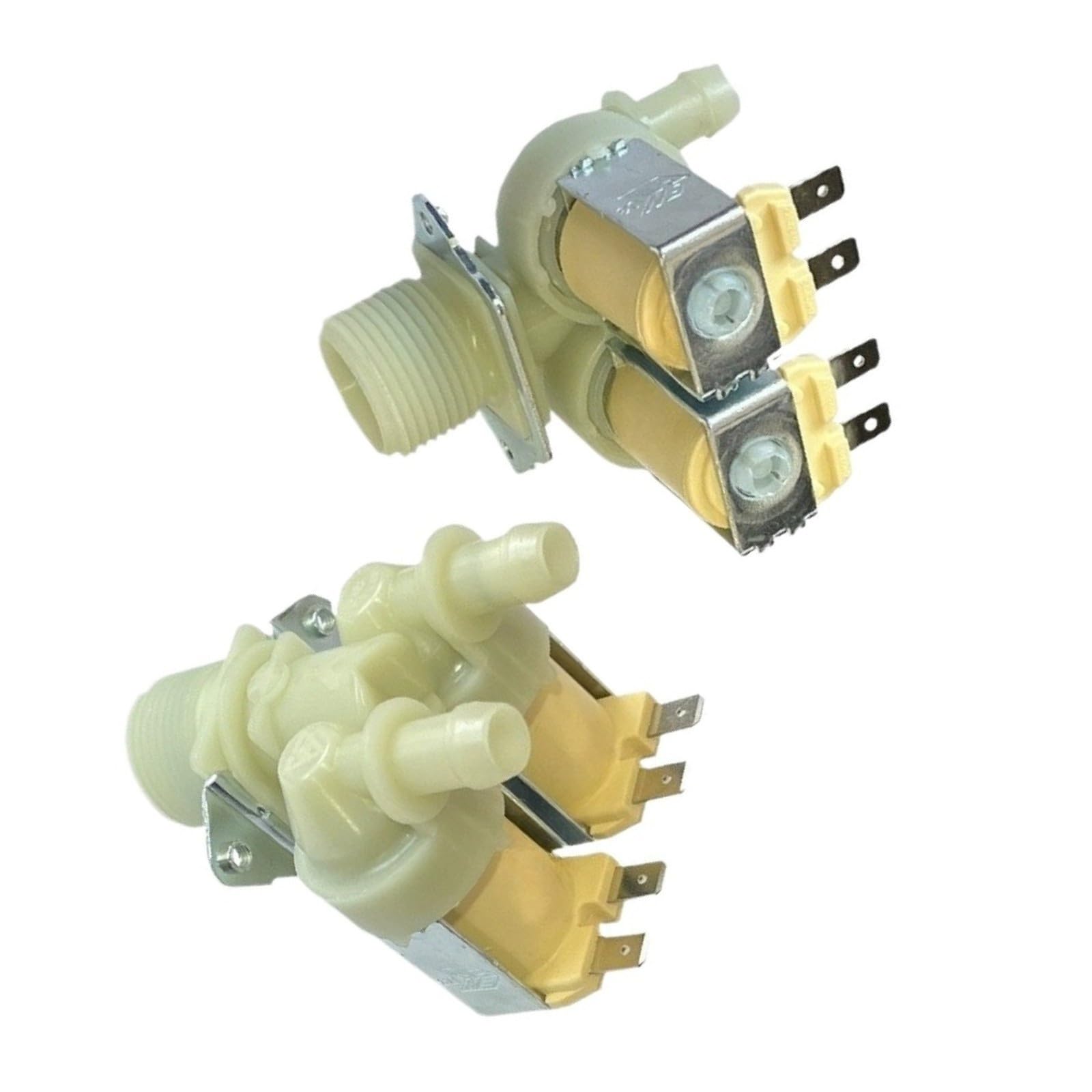 Válvula Solenoide De Entrada De Agua Eléctrica DC62-00024F, Compatible con Samsung, Piezas De Repuesto for Lavadora, Válvula De Agua for Lavadora, Entrada De Lavadora