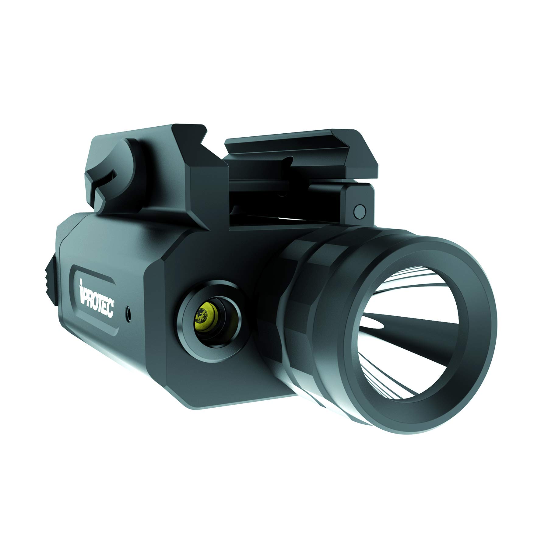 iProtec RM230LSG Rail Mount Firearm Combo, front-side view