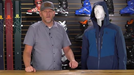Amazon.com: Salomon Men's Icefrost JACKET , Reflecting/MOROCCAN B