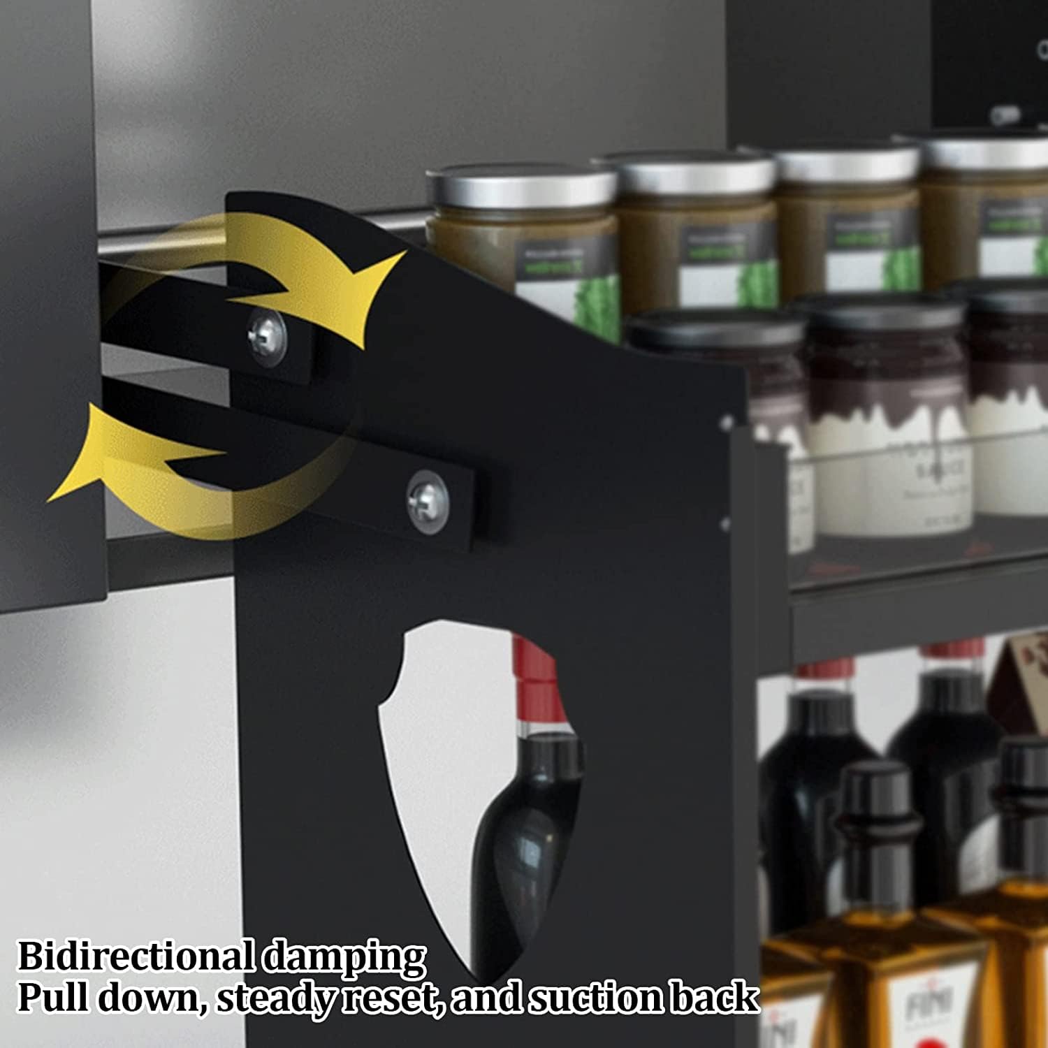 Półka rozkładana – oszczędzający miejsce system podnoszenia szafki kuchennej dla wydajnego przechowywania urządzeń – składana górna szafka dla optymalnej nizacji
