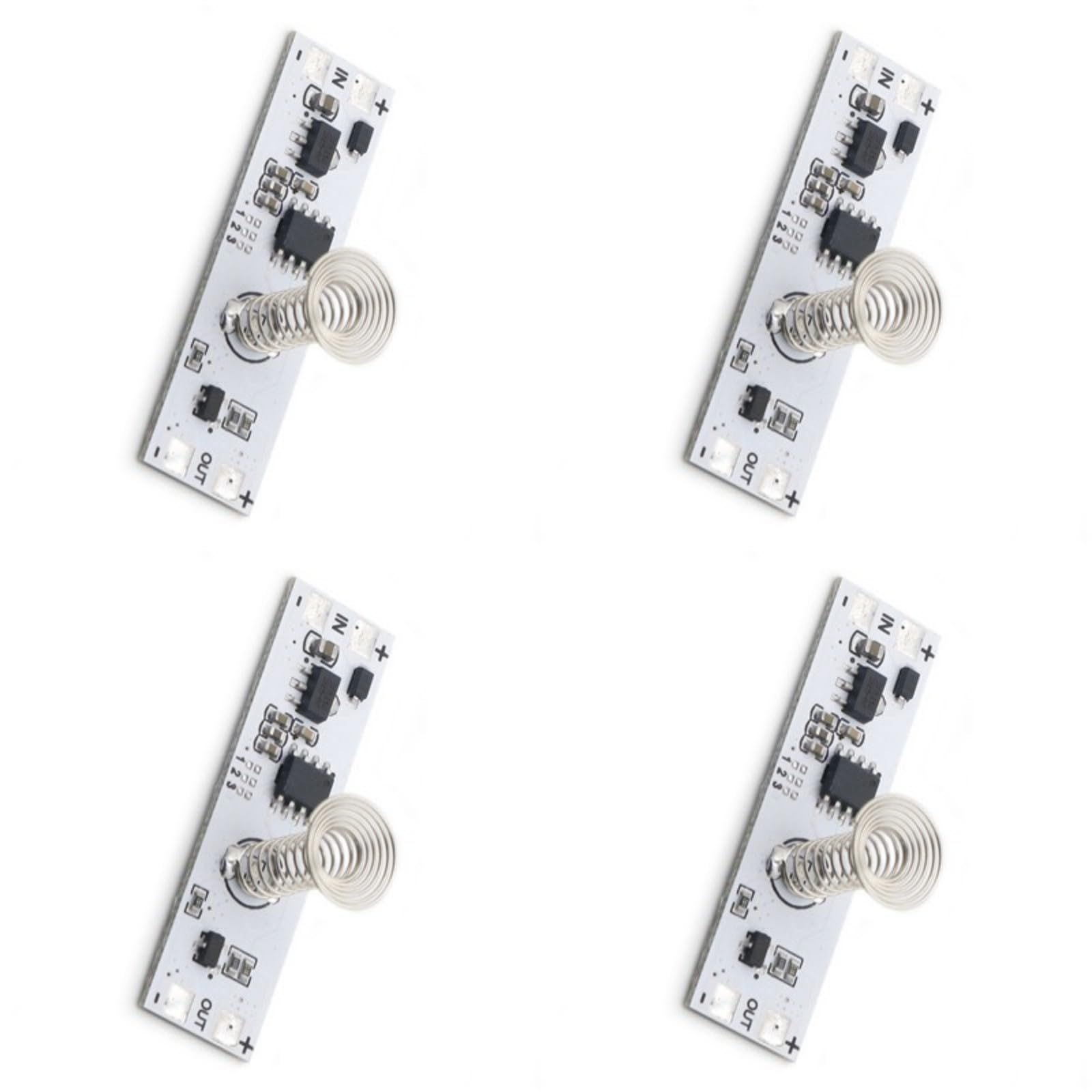 Jazuaiao Power Consumption Touch Sensorings Switches Module LED Dimmer Control Wide Voltages 5V 24VDC 3A Output for Home Automation LED Dimmer Controller with Overloads Protections