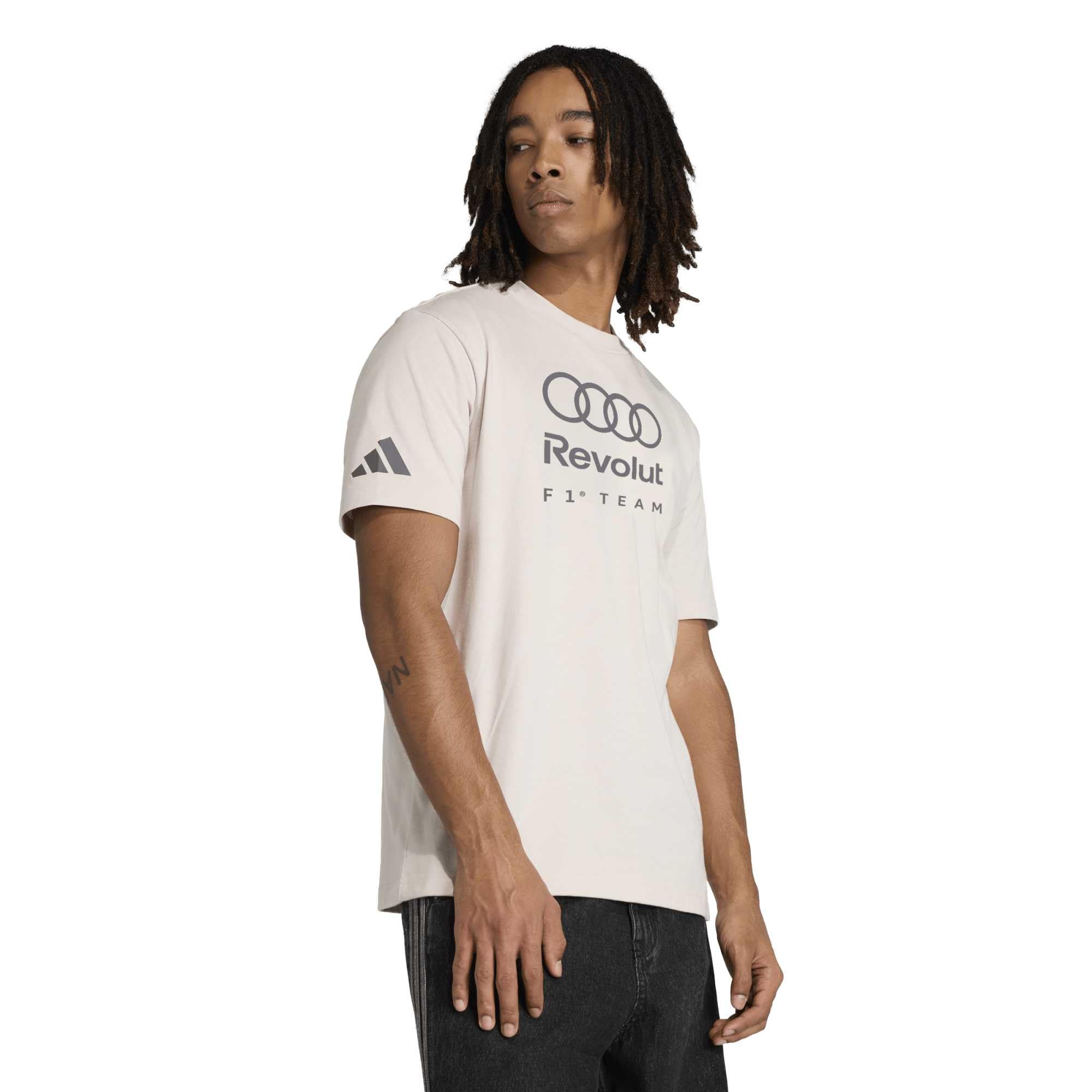 adidas Men's T-Shirt Graphique Audi REVOLUT F1 Team DNA