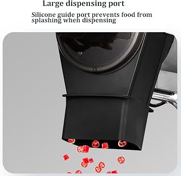 200W Electric Vegetable Shredded Cutting Machine, Commercial Vegetable Cutter, 6000 RPM High Speed, 3 Medium Molds, Pure Copper DC Motor, for Restaurants & Home Kitchen