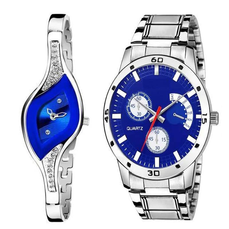 Aveo Raga Couples Watch Set (Blue) (B0D1RDPQFN) Amazon Price History, Amazon Price Tracker