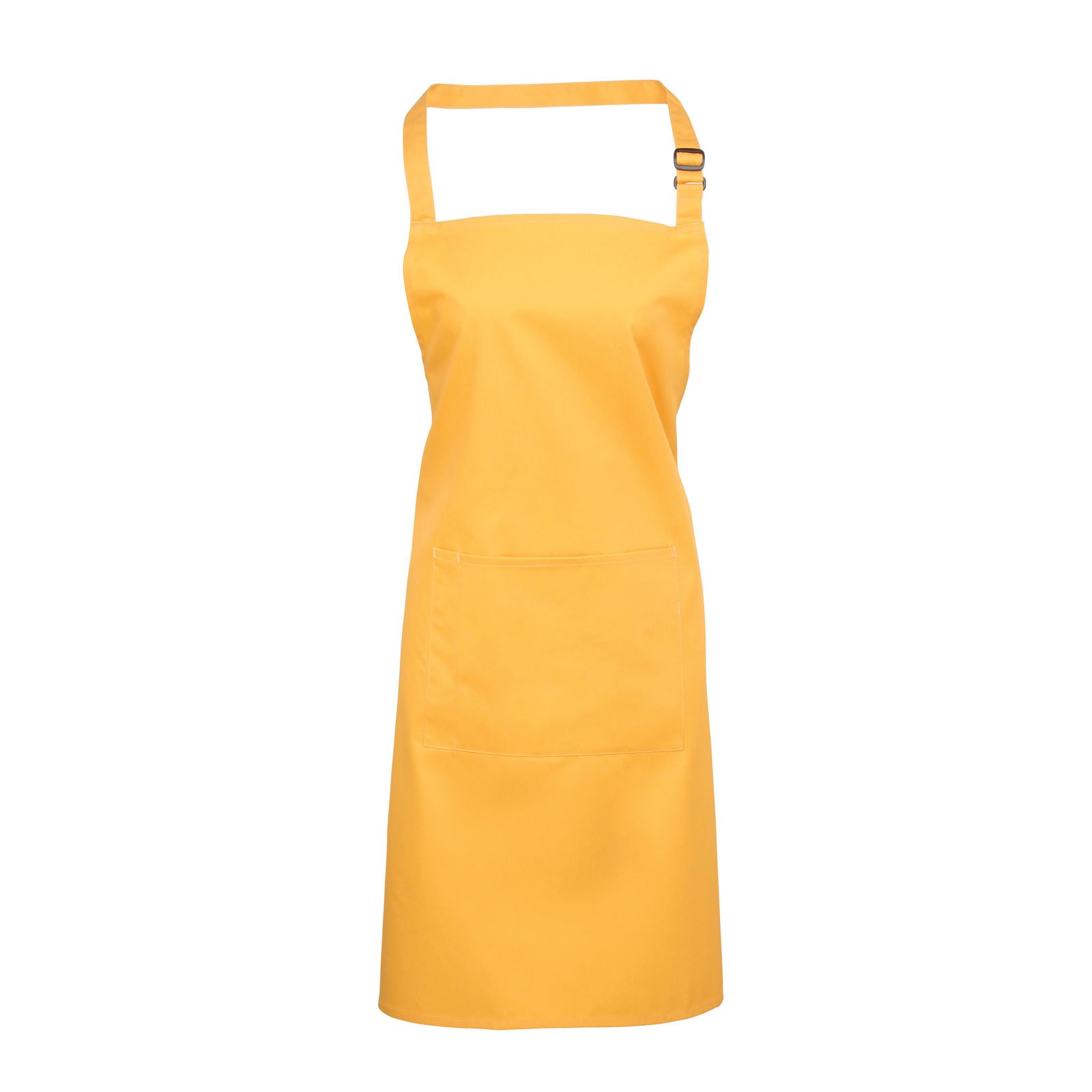 Premier Unisex Colours Bib Apron with Pocket Sunflower