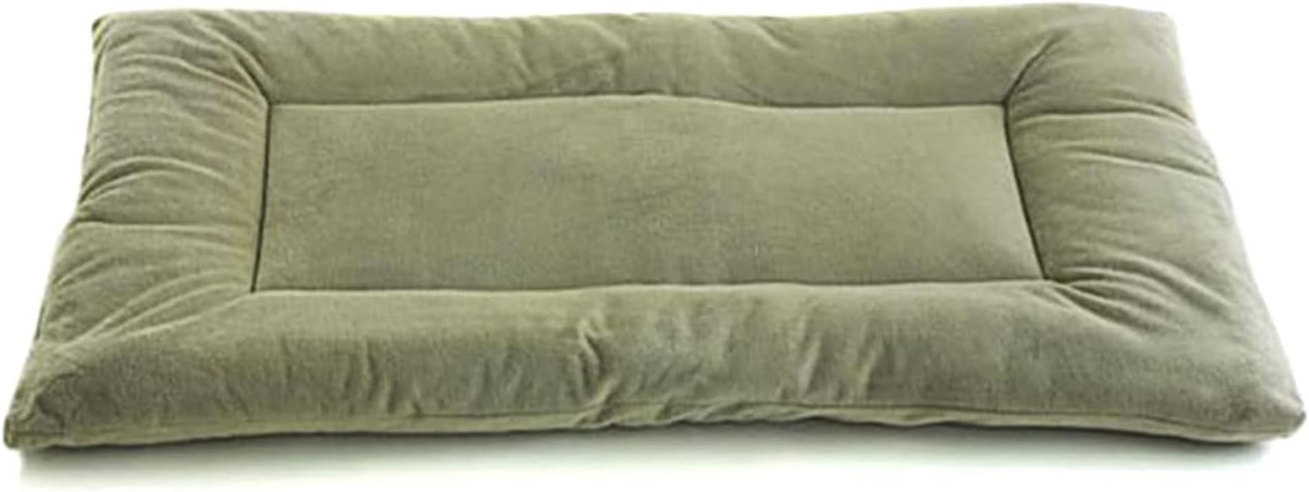 Pet Dreams Dog Crate Bed - Non Toxic Dog Bed, The Original Dog Crate Pad/Kennel Mat, Soft Dog Kennel Bed, Reversible Travel Dog Bed, Dog Bed for Crate Washable (Green, Large 36 Inch Crate Pad)