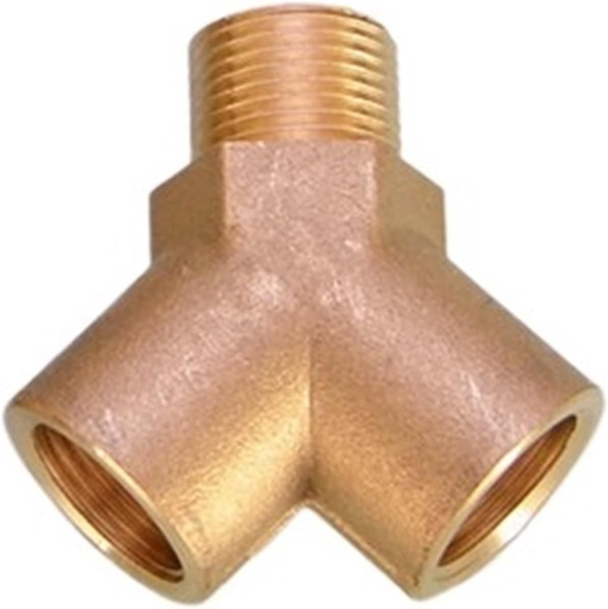1/8 1/4 1/2 3/4 internal thread tee/cross/square reducing copper butt joint adapter coupler brass fittings(1l2 cross 4 way F)