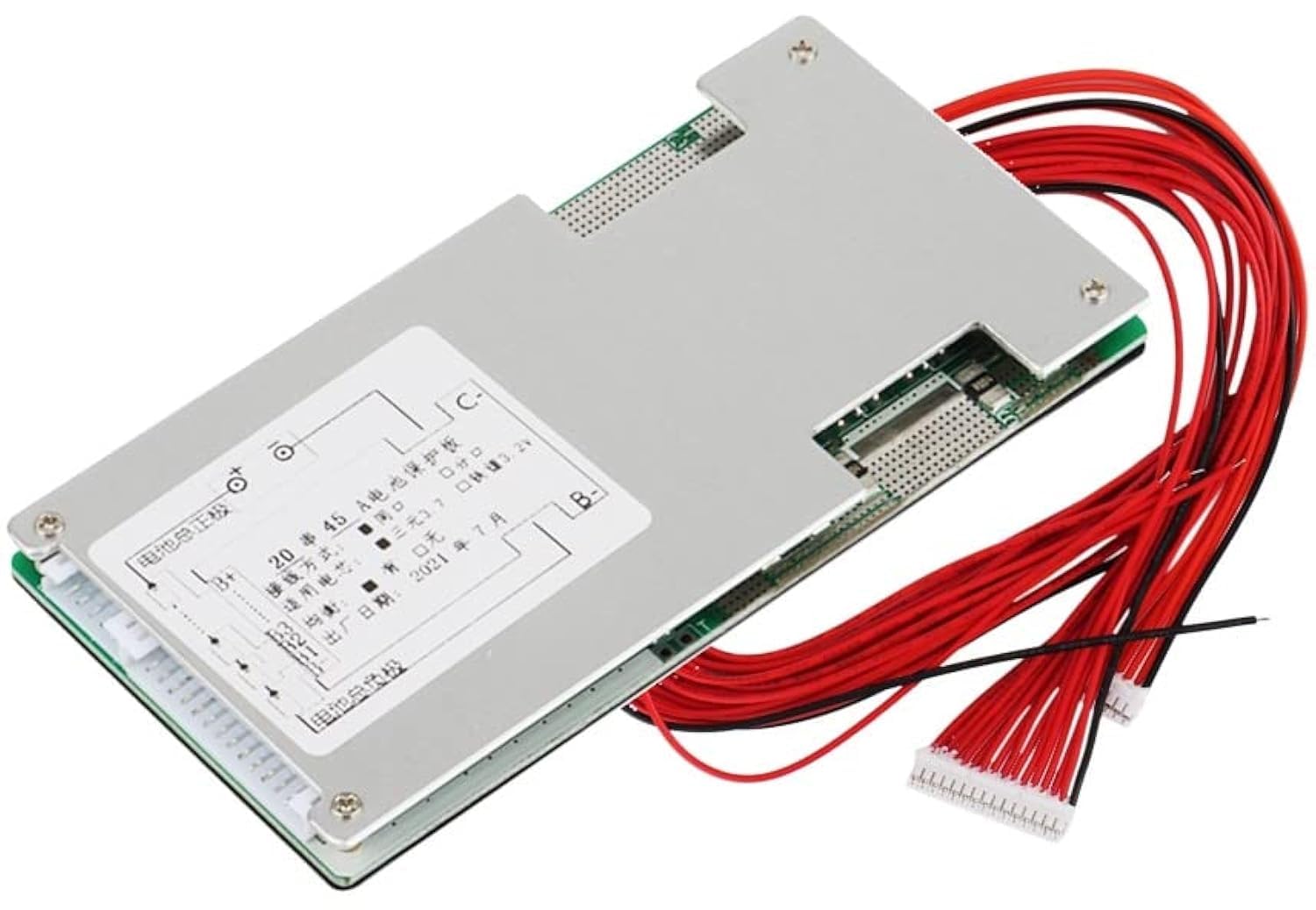 Evita averías con BMS 72V 20S 45A placa de protección para batería de litio y PCB 8