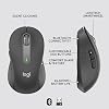 Ratón inalámbrico Logitech Signature M650 para empresa, para manos pequeñas a medianas, Logi Bolt, Bluetooth, SmartWheel - Graphite ECOLOGO 7