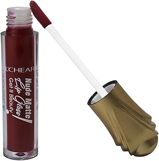 L'chear Lip Gloss Nude Matte Light&Thin Lasting Color Aqua Nourishment Shade Number 10