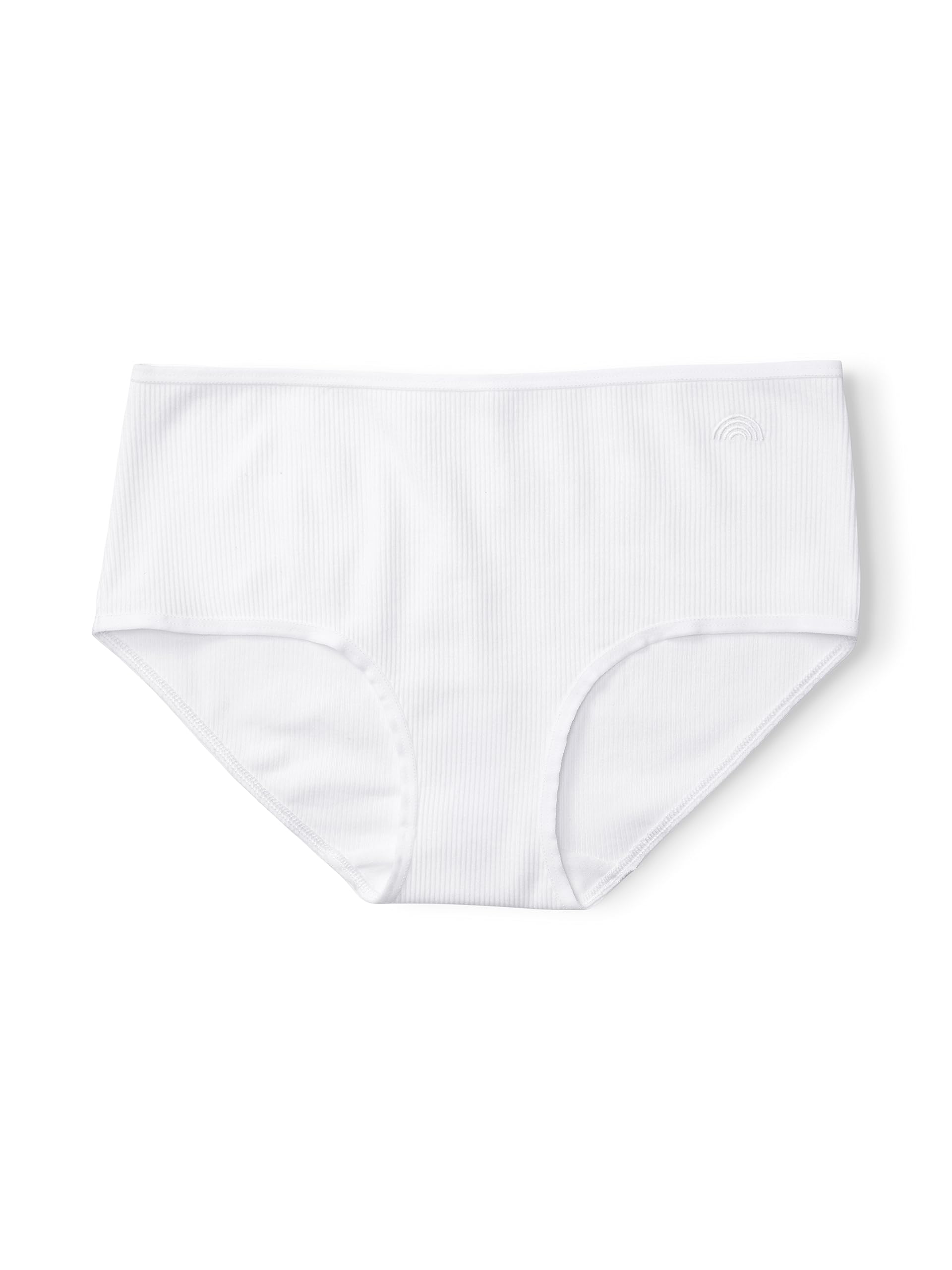 Happy Nation Girls Cotton Rib Brief Underwear