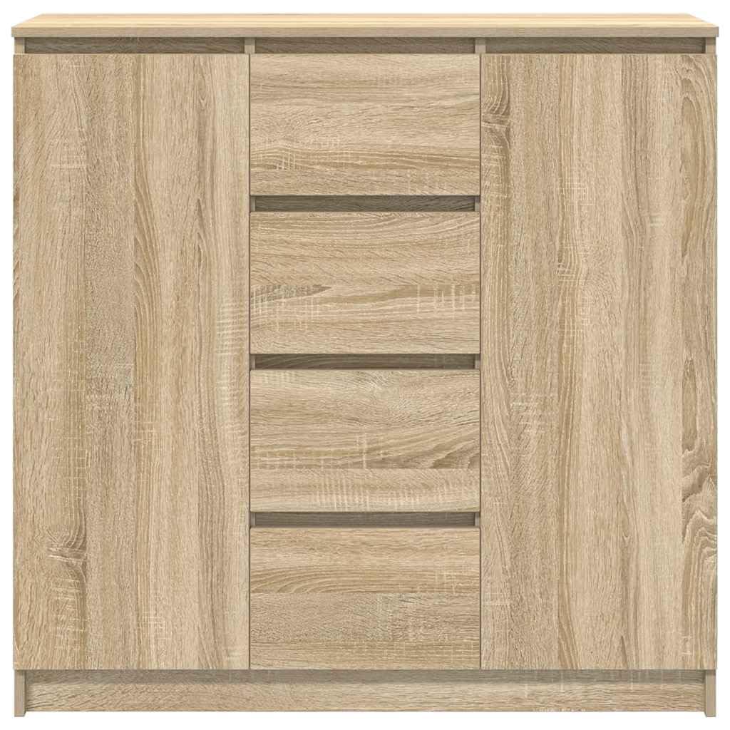 Credenza con cassetti in rovere Sonoma, 100,5 x 35 x 98,5 cm