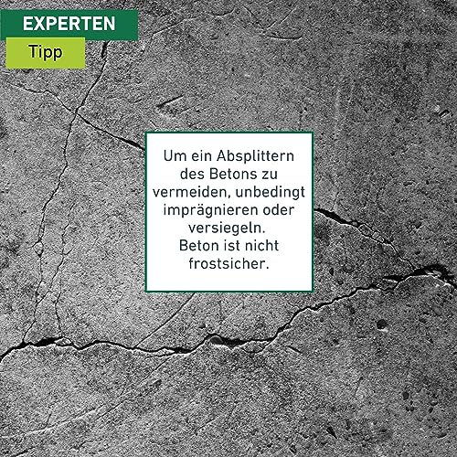 Windhager Bodenhülse Premium, Befestigung des Sonnensegelmastes Premium, Bodenplatte, Pfostenträger, frostsicher, Hülsenlänge 90 cm, 10707, silber