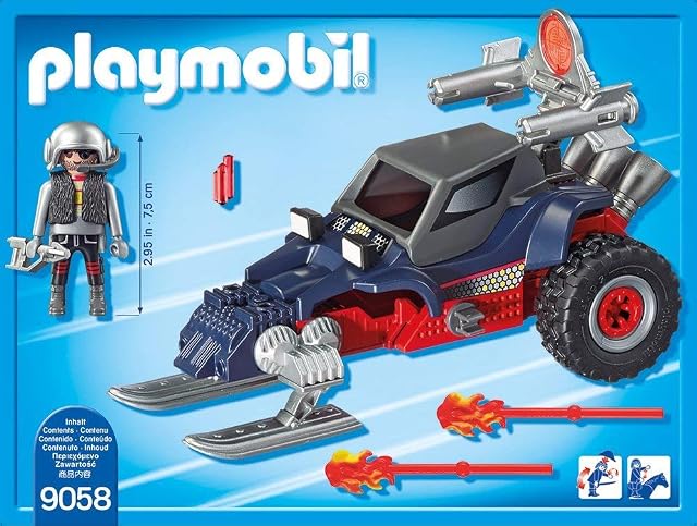 Foto 3 de 5 de PLAYMOBIL - Racer con Pirata del Hielo (9058)