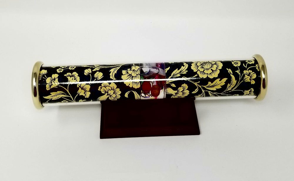 Findlavender Kaleidoscope - with Cradle - Revolving Head Map - Great Decoration for The Office of Home (Blue)