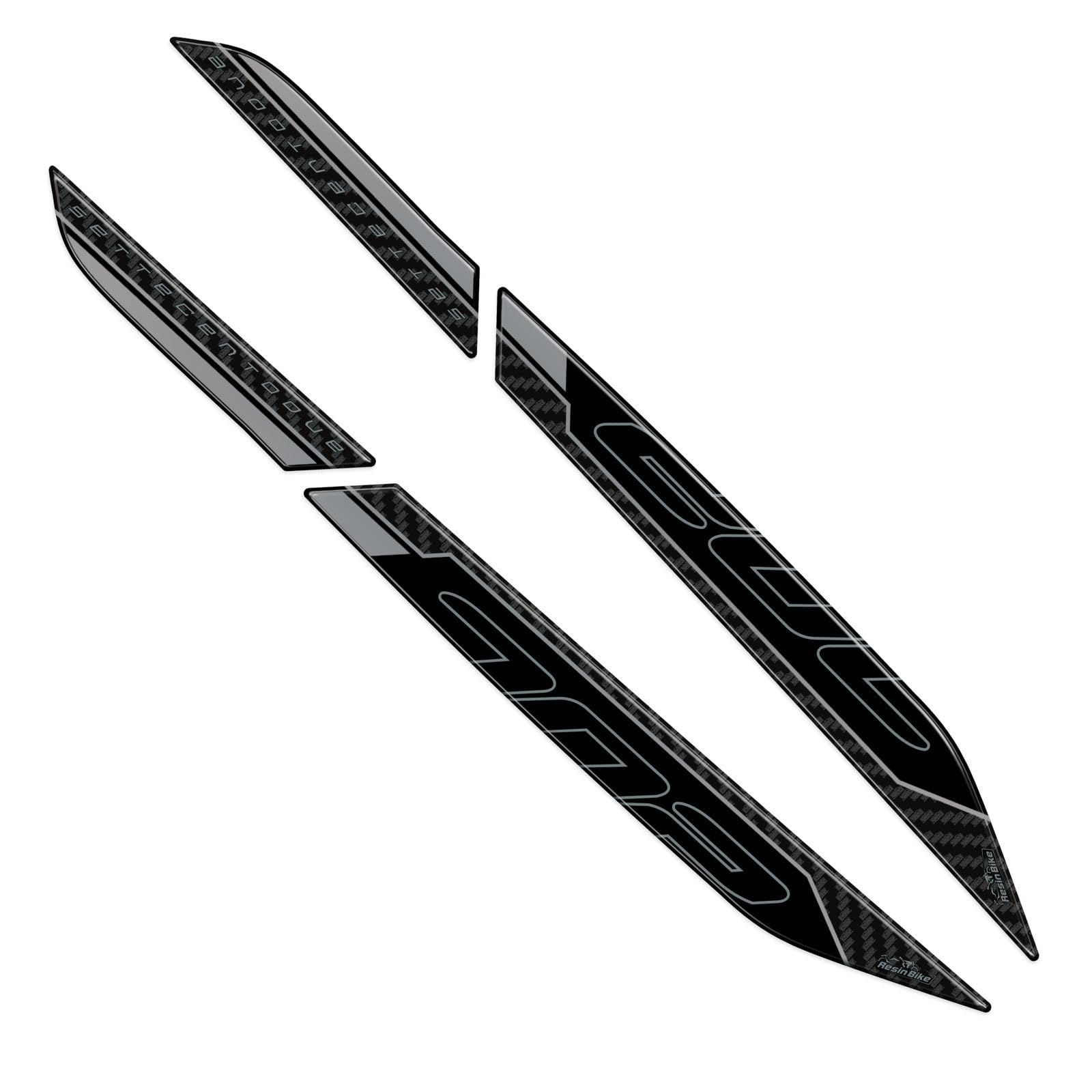 Adesivi Riflettenti Per Cerchi Moto Kawasaki Z750 - Rosso Riflettente E Bianco, Per Cerchi Da 17 Pollici, Completo 2 Ruote - Foto 6