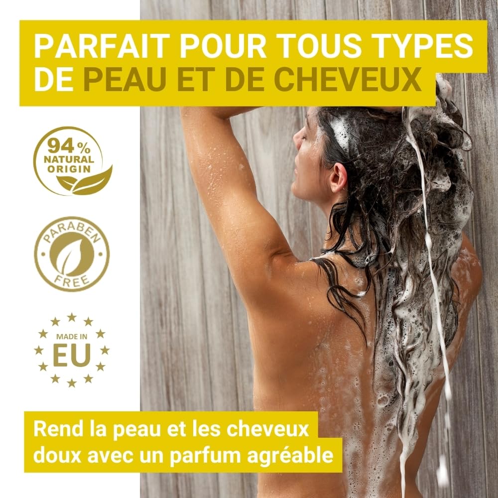 Gel & Shampooing GOLD | 2 bidons x 5L | Hôtel, B&B, Gîte Rural, Gym