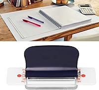 Vista 5 de Mini máquina de encuadernación manual portátil de 6 agujeros, perforadora de papel de hojas sueltas multiusos para cuaderno A5 B5, álbum