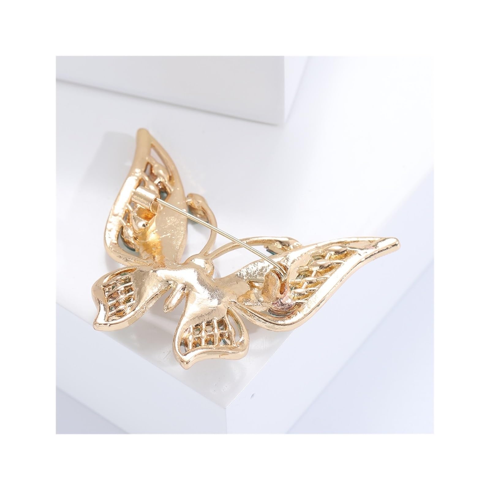 Spilla in lega a forma di farfalla spilla squisita abbigliamento accessori spille spille,