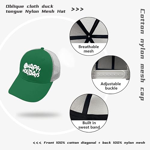 Miniatura 7 de Hat Happy Holidays Baseball Caps, Vintage Hats for Men