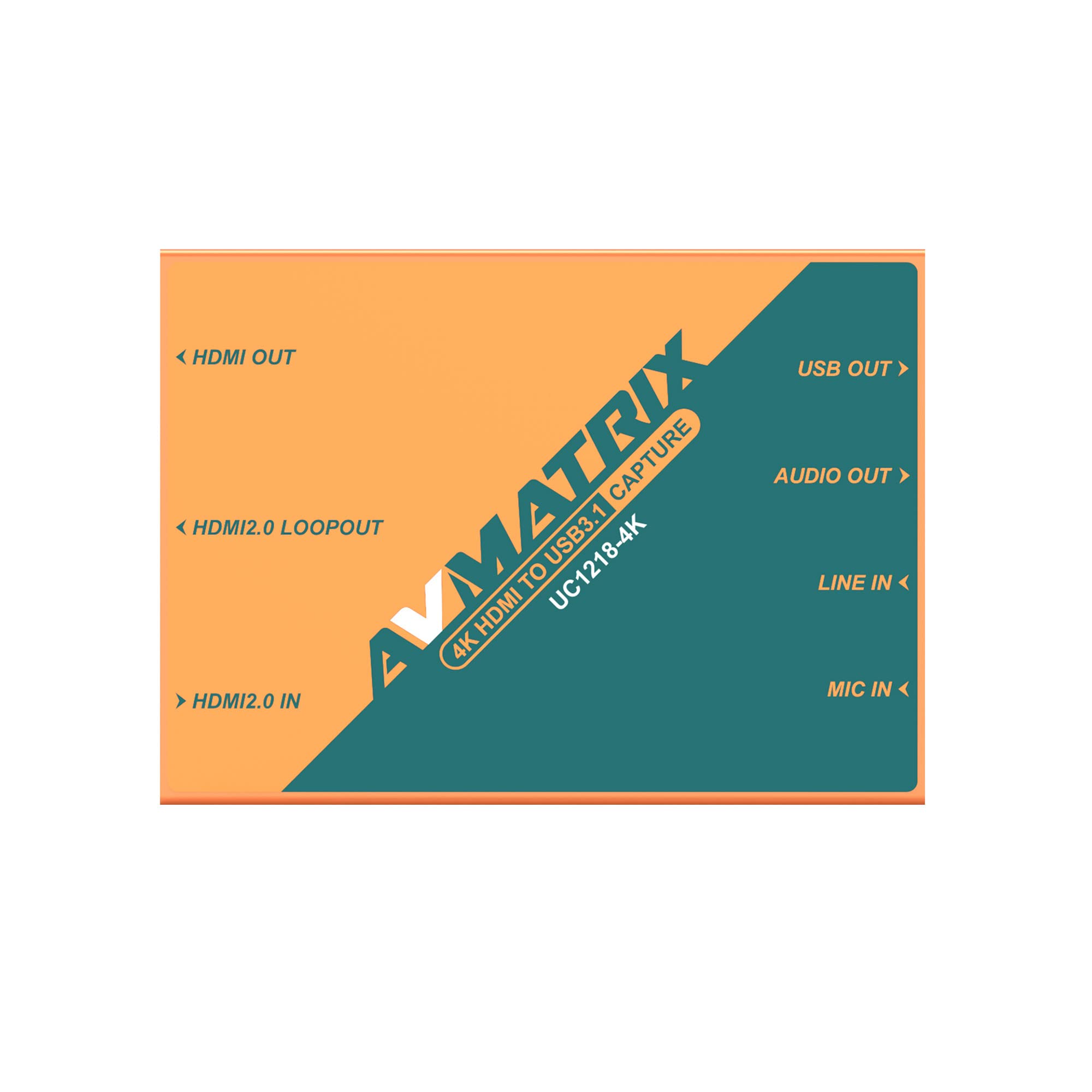 AVMATRIX UC1218-4K 4K HDMI to USB 3.1 Type-C Video Capture