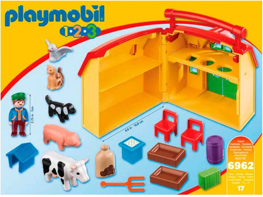 プレイモービル My Take Along Farm ドールハウス 農場 Amazon.co.jp: PLAYMOBIL My Take Along Farm : おもちゃ