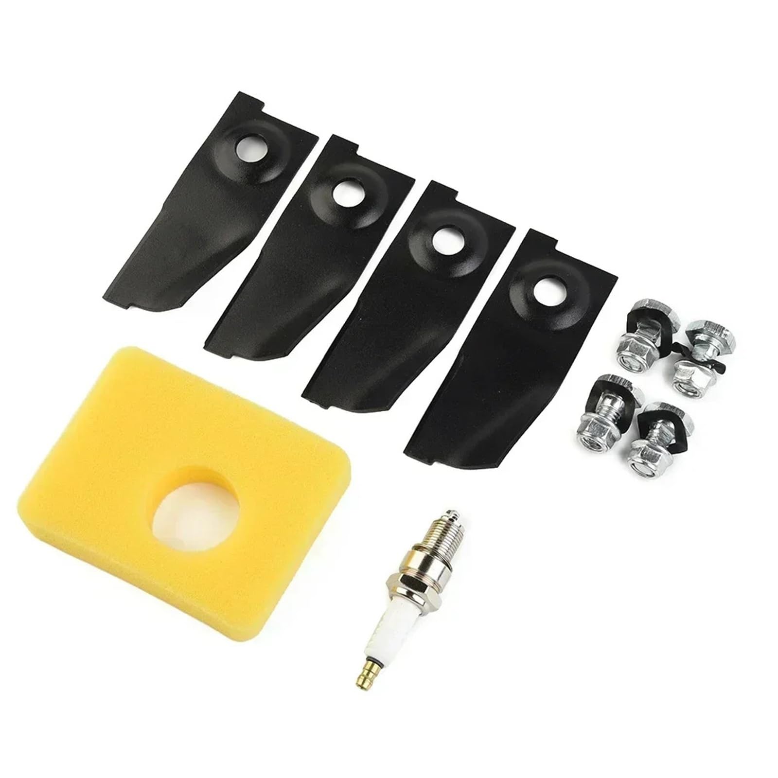 Compatible con Masport, Kit de Filtro de Aire y Cuchilla de 18 Pulgadas, Compatible con Piezas de Repuesto for cortacésped 450E 500E 550E 550EX