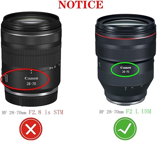 Miniatura 3 de Cubierta de tapa de lente de 3.740 in para Nikon AF-S FX NIKKOR 7.874-19.685 in f5.6E ED VR, Canon RF 31.496 in f11 es STM, RF 1.102-2.756 in f2L