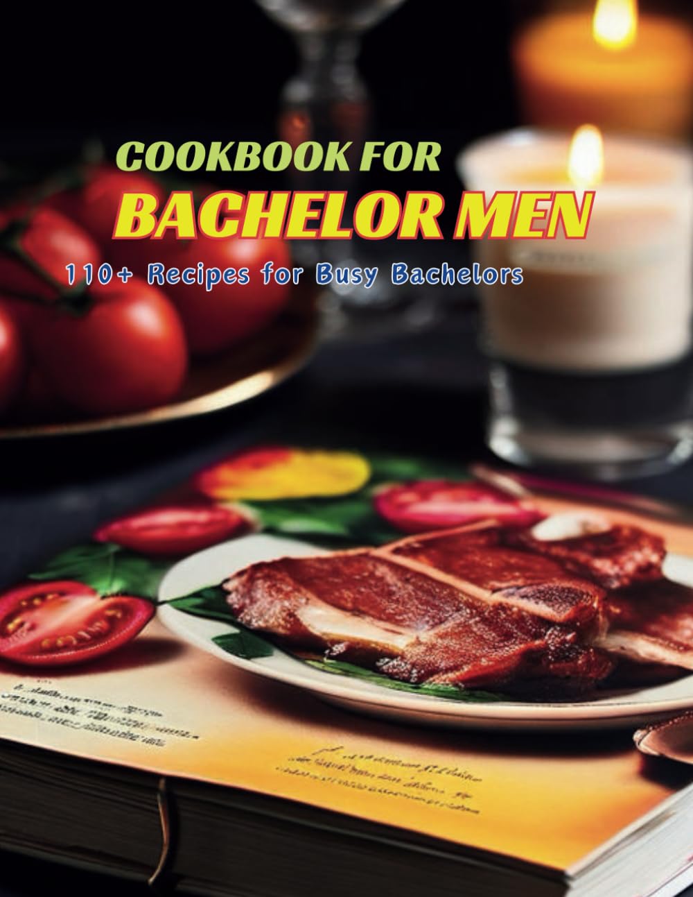 Cookbook for Bachelor Men: 110+ Recipes for Busy Bachelors