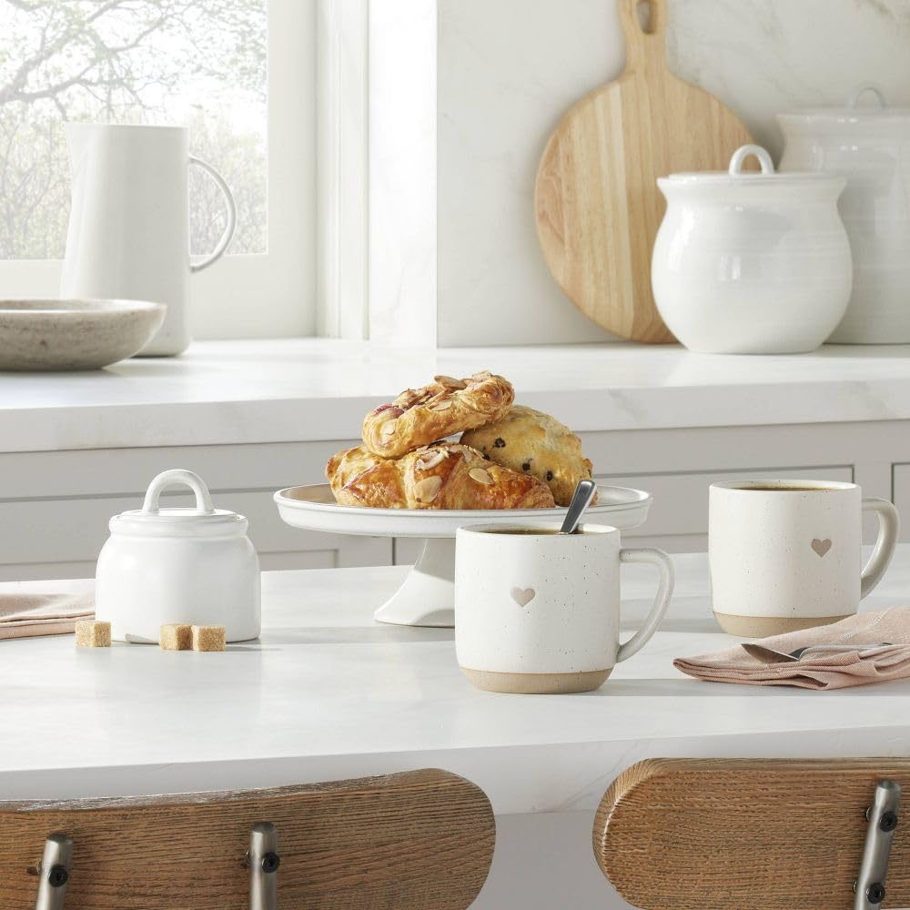 HC-7 Heartfelt Sweet Magnolia セット　未使用 Hearth & Hand with Magnolia 12oz Stoneware Heart Mug Cream/Clay