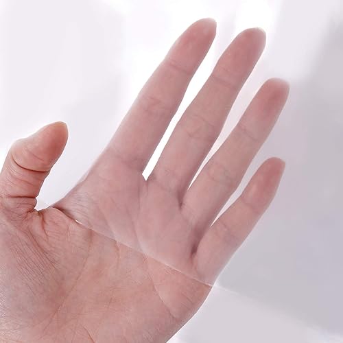 Miniatura 5 de Paquete de 2 paños de plástico de 9 pies por 12 pies, cubierta de piso de pintura de plástico para muebles, cubierta impermeable y transparente