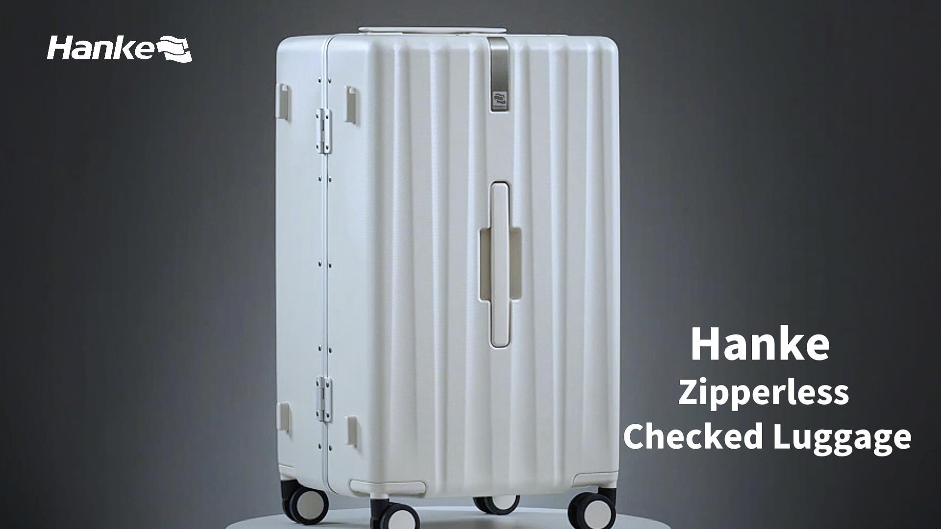 Amazon.com | Hanke Premium 24 Inch Zipperless Medium Checked