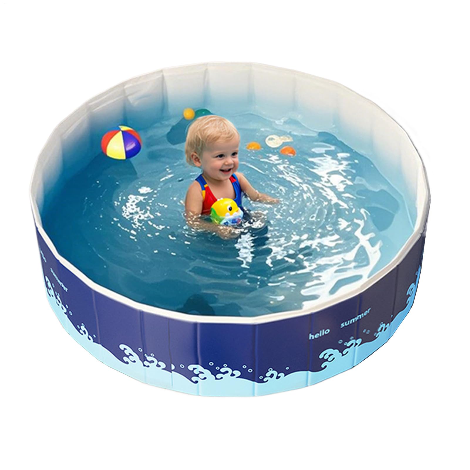 Piscina De Chapoteo Juguetes De Agua para Nadar Actividades De Bañera