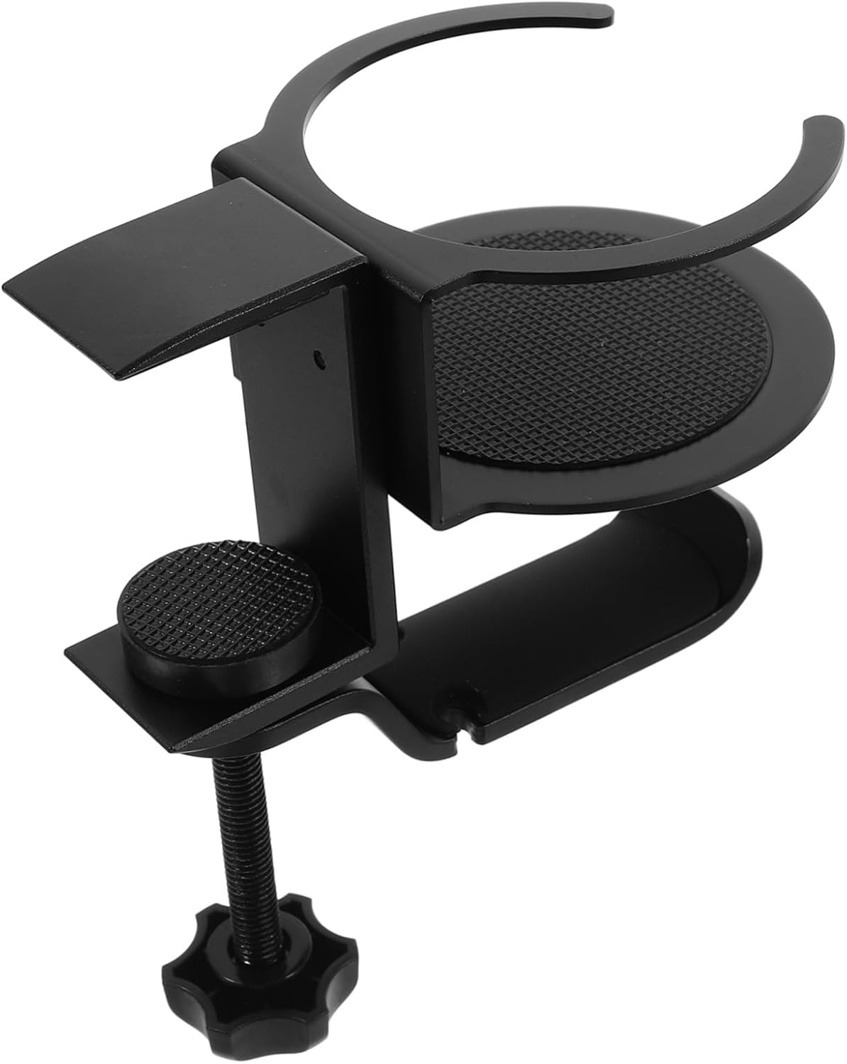 Clip-Cup Holder for Desk Headphone Stand Aluminum Alloy Desk Attachment Organizer Headset Holder
