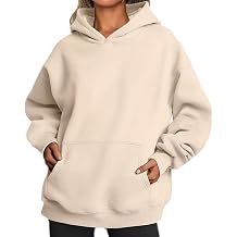 Womens Sweatshirts Trendy Fashion 2025 Pullover Sweaters Oversized Hoodies Fleece Fall Winter Clothes with Pocket
