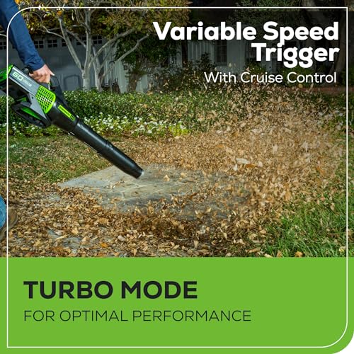 Image of Greenworks 60V 13 inch String Trimmer + (540 CFM) Leaf Blower Combo, 4.0Ah Battery, Rapid Charger + Bonus 4.0Ah Battery