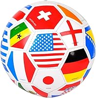 Vista 3 de Balón de fútbol T}tamaño Completo World International, mezclado.