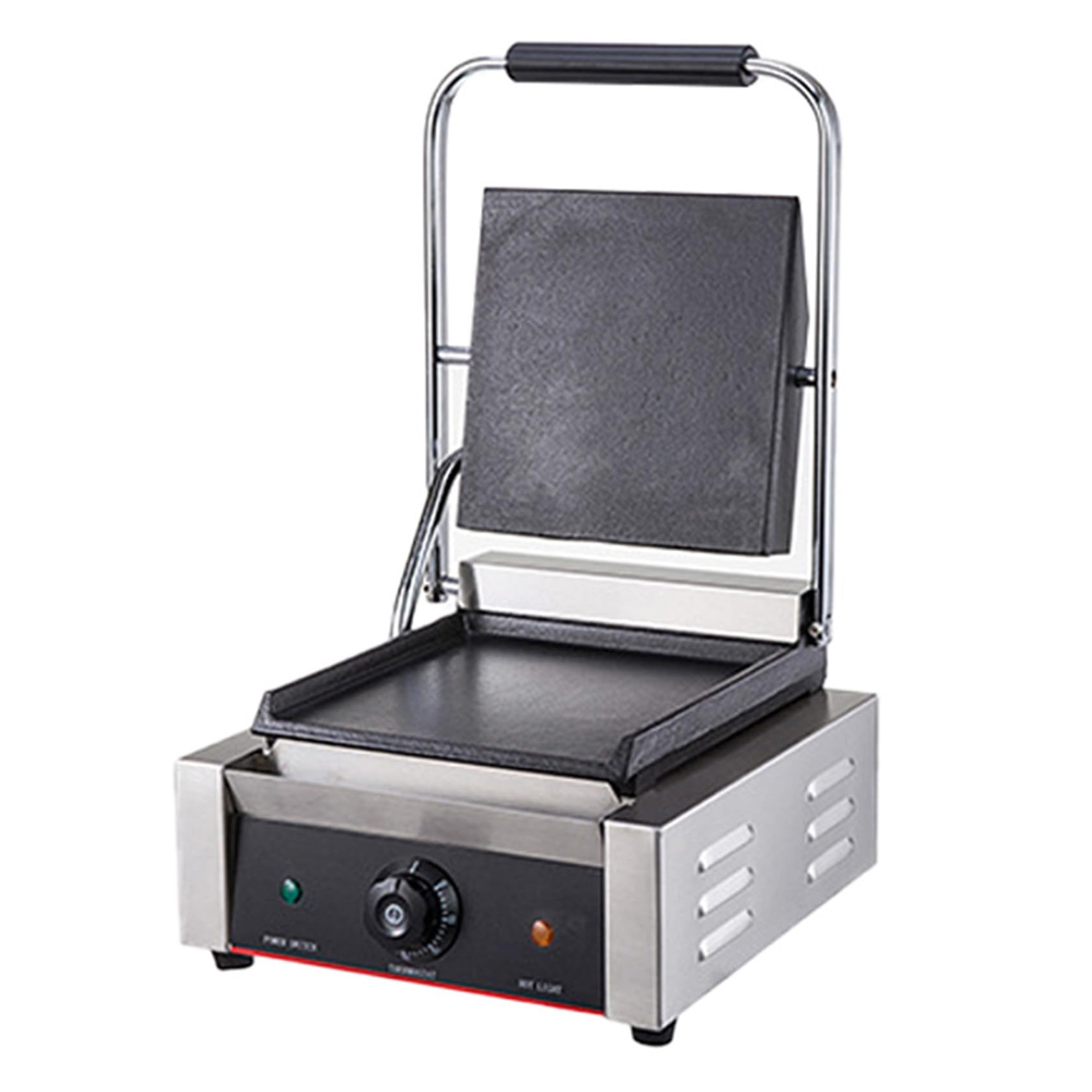 Caterers Grill, 1800 W Elektryczny Grill Kontaktowy Patelnia, Prasa Grill Nieprzywierająca Na Zewnątrz Kemping Gotowanie Kanapki Stek Mięso, Jadalnia, Kuchnia,OP-811B