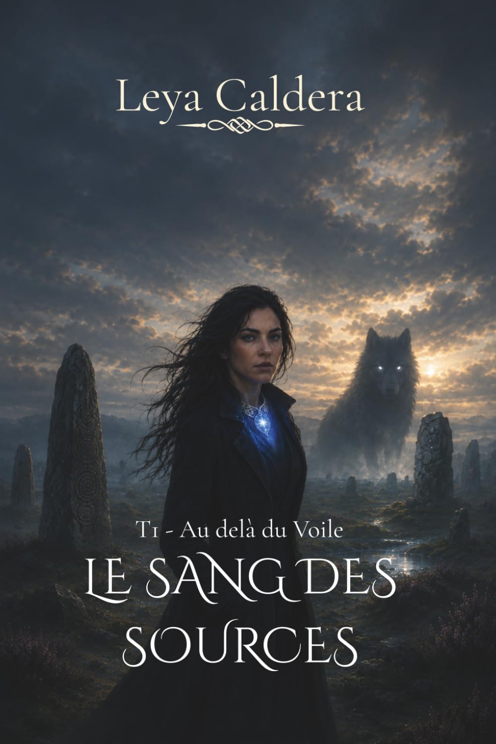Le sang des sources: Au delà du Voile, tome 1 - Un loup alpha, une hybride aux quatre sangs, une lande bretonne hantée