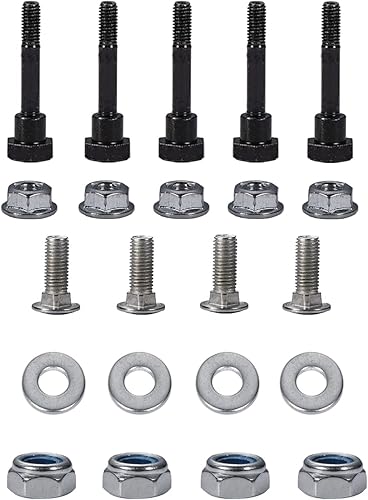Miniatura 5 de 76153-736-010 - Zapatos de metal para soplador de nieve, 2 unidades para Honda HS80 HS55 HS724 HS70 HS50 HSS724A quitanieves 76153-736-000 con