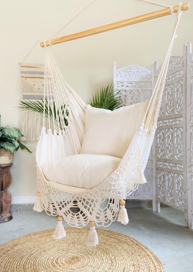 Chaise hamac, Chaise Suspendue, Chaise balançoire, balançoire intérieure, Chaise Suspendue, Chaise balançoire, Chaise Suspendue dans la Chambre à Coucher