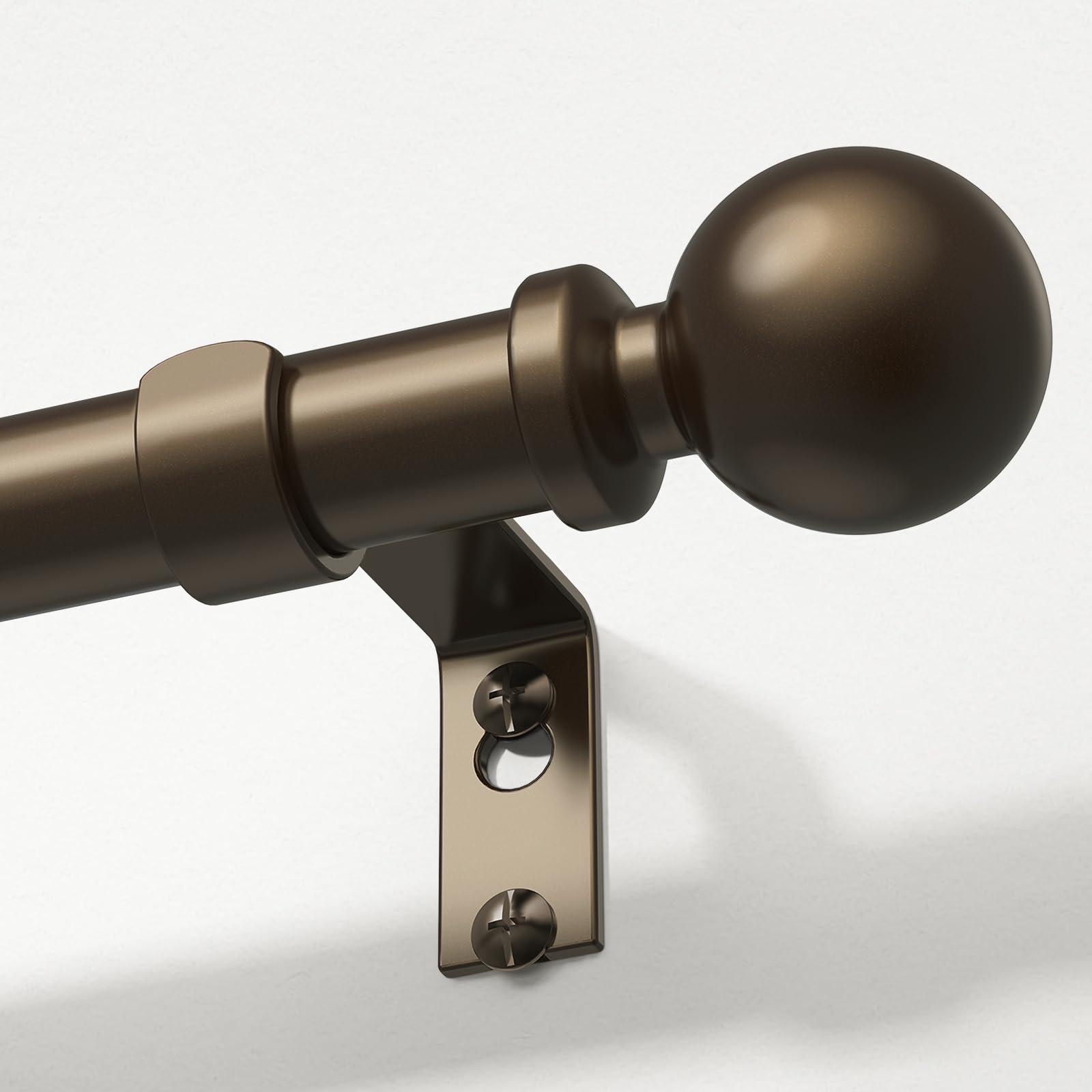 Photo 1 of Wolistsa Bronze Curtain Rod 36-60 Inch