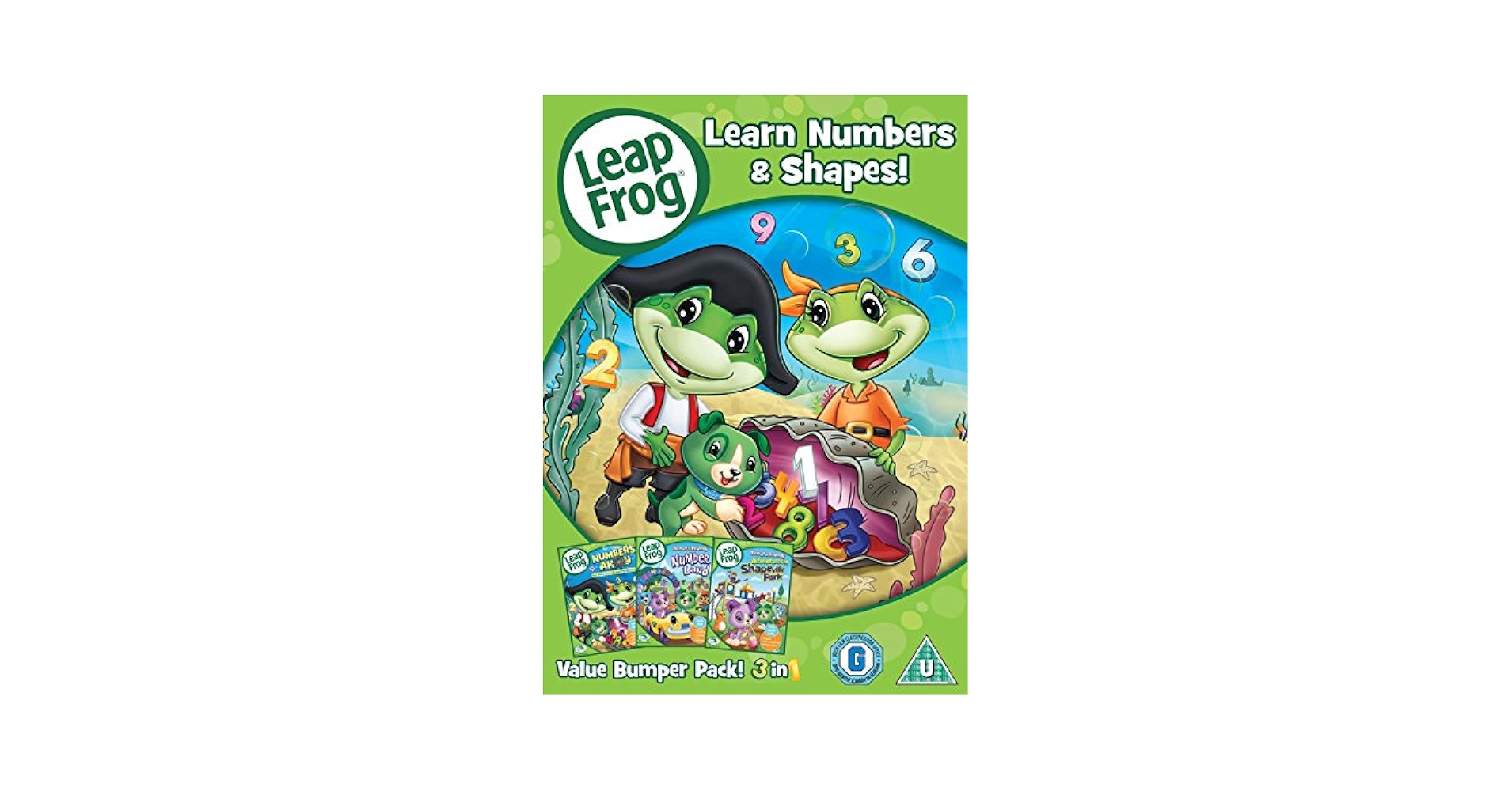 Amazon.com: Leapfrog - Learn Numbers & Shapes [DVD] : Movies