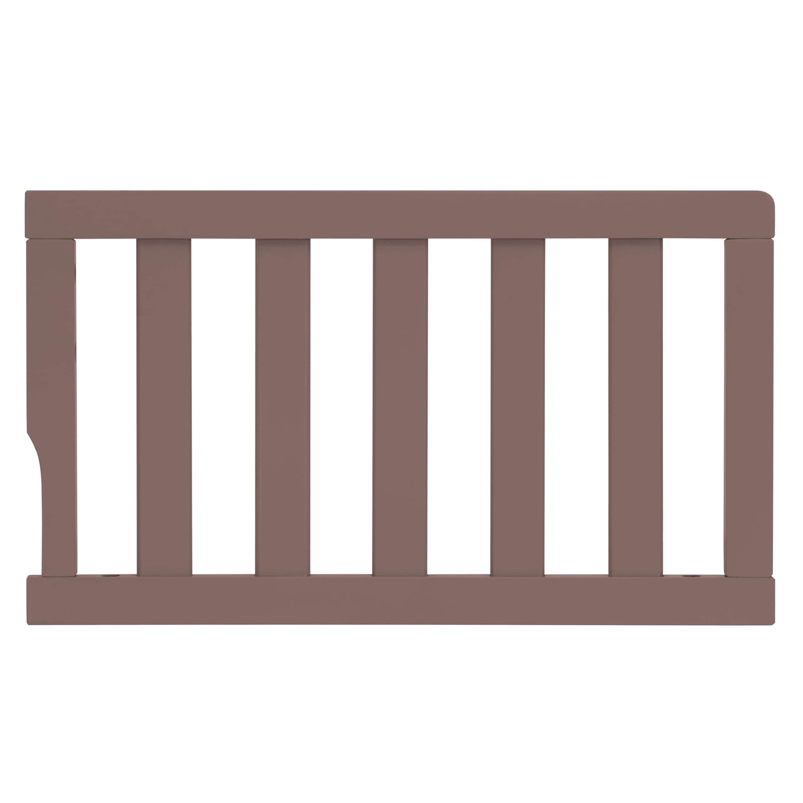 Dream On Me Toddler Guard Rail for Convertible Crib, Solid Wood Bed Rail for Toddler Bed Conversion, Baltic Amber