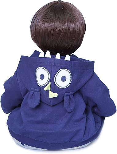 Miniatura 5 de Muñecas Reborn de 24 pulgadas y 23.6 in para niños pequeños, de aspecto real, tela de silicona suave, cuerpo pesado, realista, juguetes de regalo