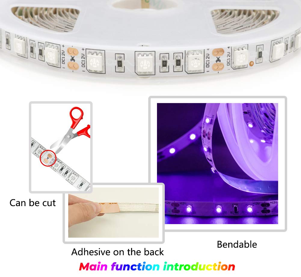 Striscia Led 5mt 300LED 60W 24V 4000K IP67 - Fan Europe STRIP24V 2835ip67 60m.1.1.174.gp.3782