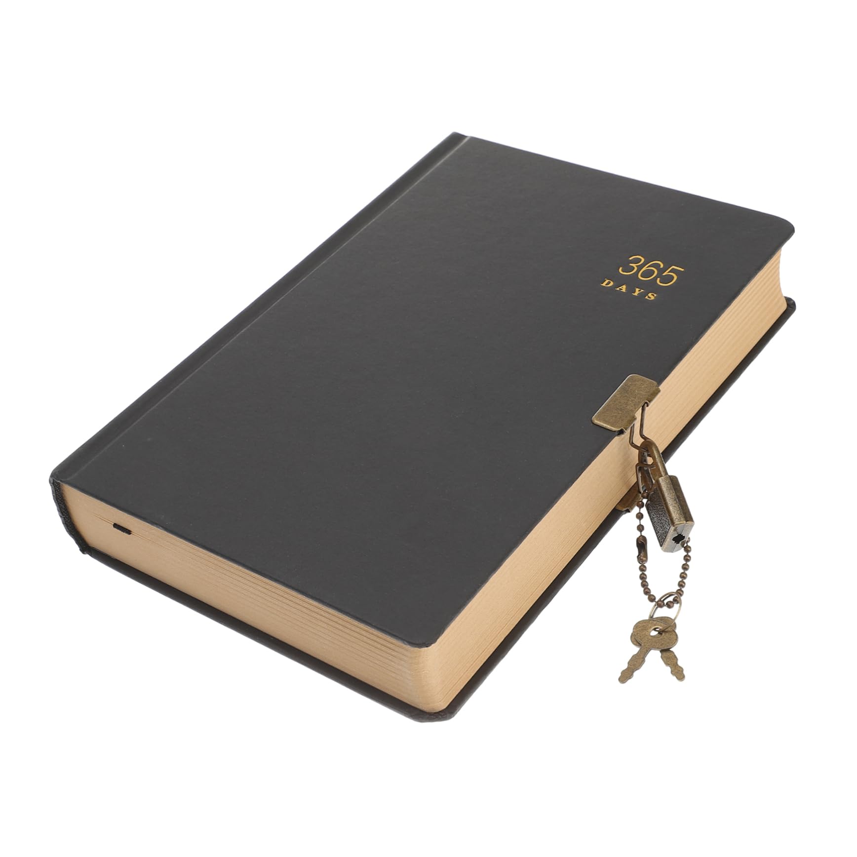 Diario Personale Stili multipli con Lucchetto 365 Giorni Quaderno in Carta Portatile Taccuino per Scuola e Uso Quotidiano per Studenti e Viaggiatori