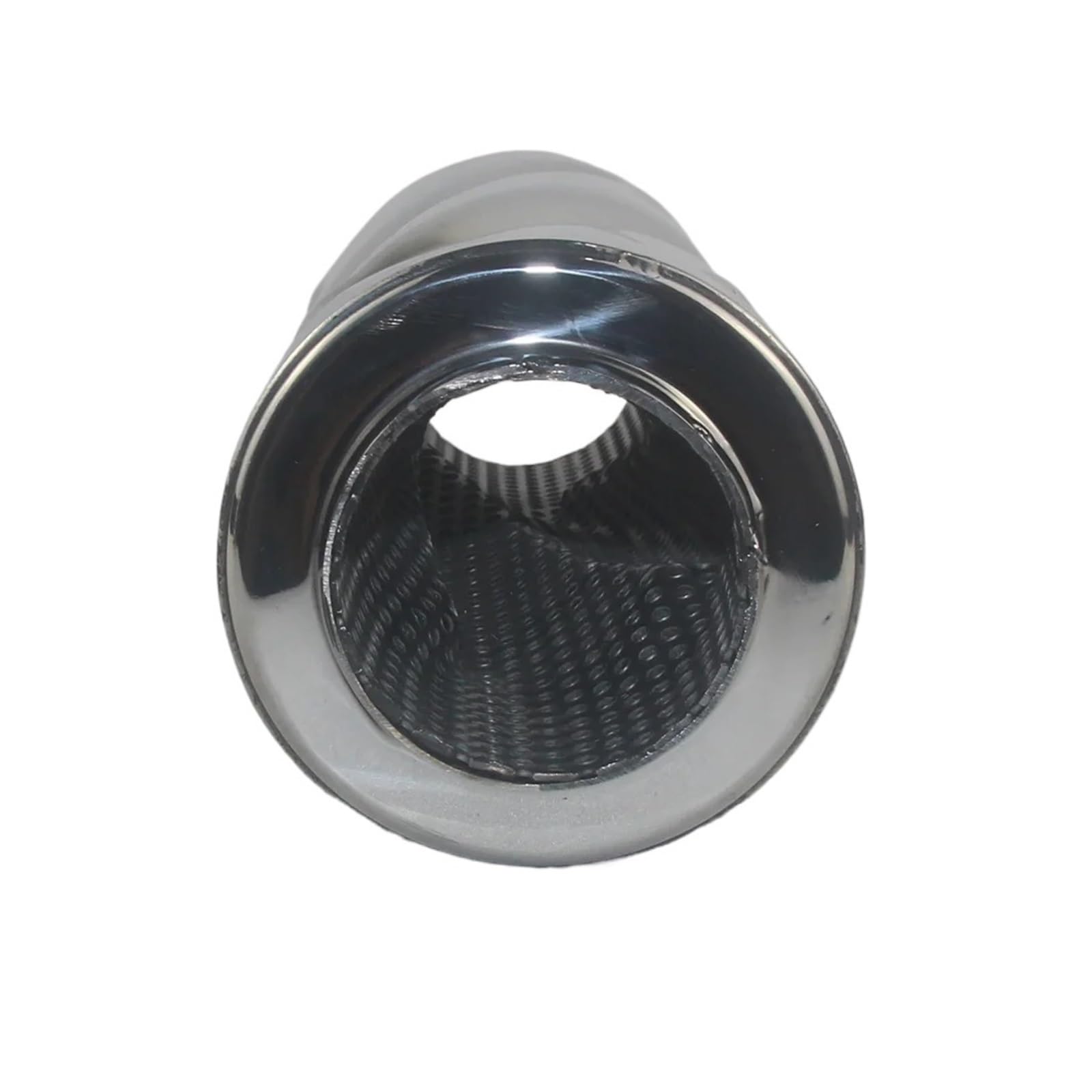 Tubo escape coche Para escape Universal acero inoxidable modificado para tubo, silenciador para automóvil en espiral para el tambor(76mm)